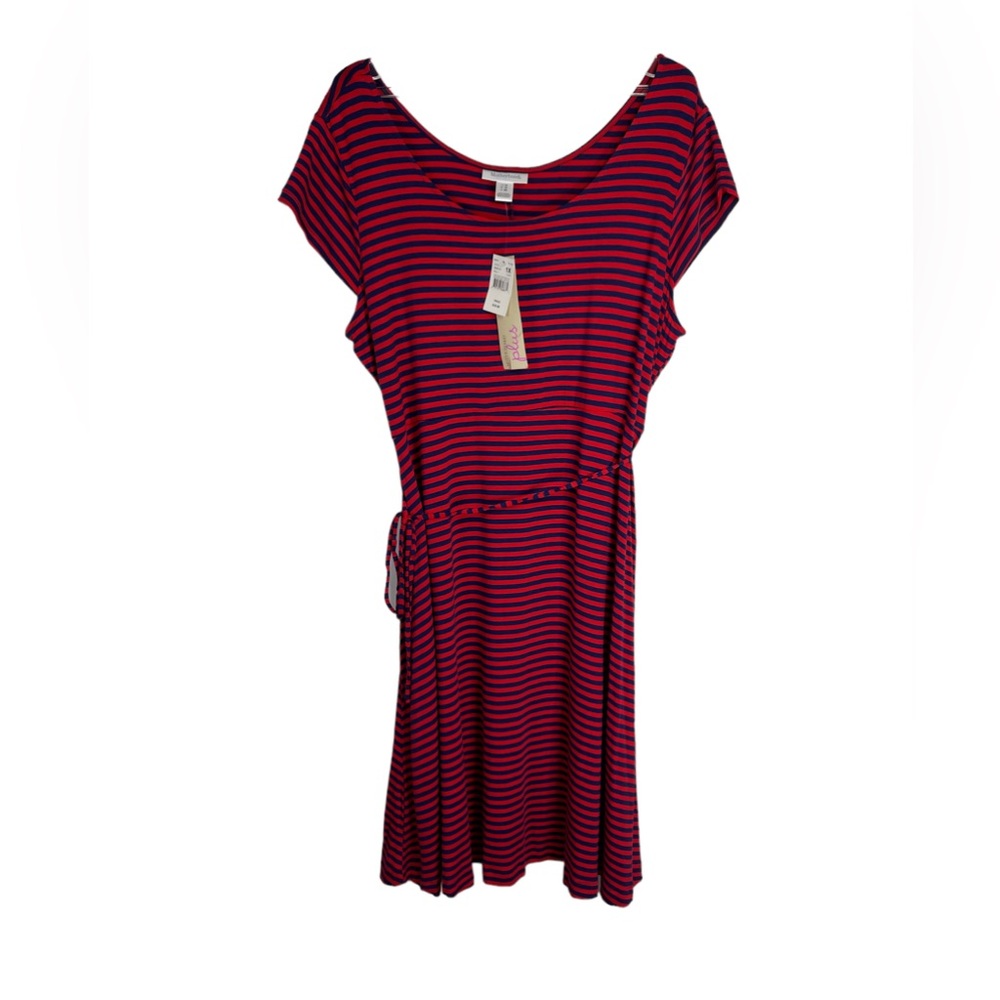 NWT Motherhood Maternity Striped Summer Dress Size 1X